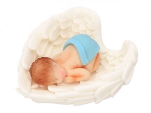 Cake-Masters Fondant Baby Boy auf Flügeln