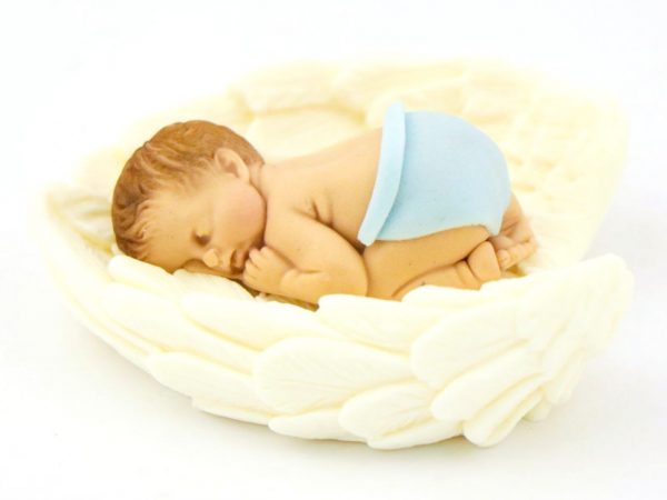 Cake-Masters Fondant Baby Boy auf Flügeln