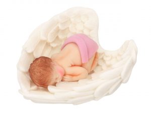 Cake-Masters Fondant Baby Girl auf Flügeln