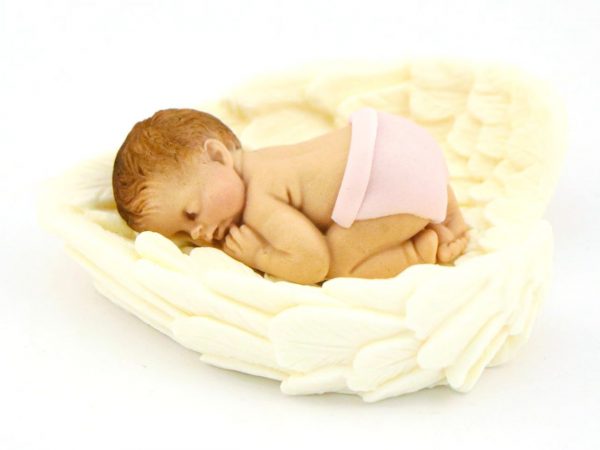Cake-Masters Fondant Baby Girl auf Flügeln