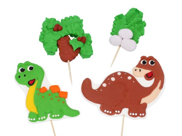 Cake-Masters Zuckerdekor Set Dinosaurier 4tlg.