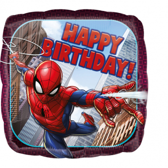 Standard Folienballon "Spider-Man Happy Birthday"