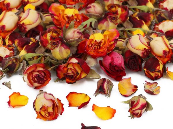 CM Basics Rosenknospen gelb-rot, natur 10g
