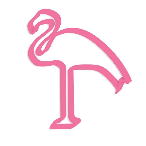 Ausstechform Flamingo Paradise