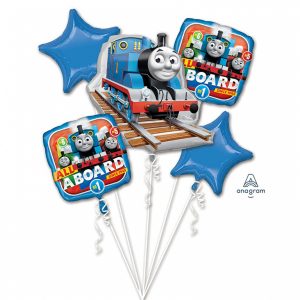 Folienballon Bouquet "Thomas the Tank Engine"