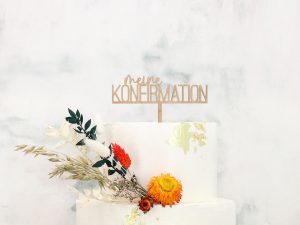Cake-Masters Cake Topper Holz Konfirmation