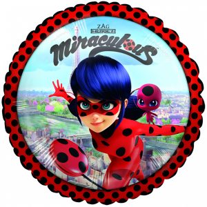 Standard "Miraculous" Lady Bug Folienballon 43cm