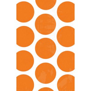 Papiertüten Polkadots orange