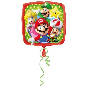 Standard Mario Bros Folienballon 43 cm