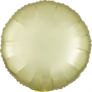 1881630-3990101-2-3-338 Standard Satin Luxe Pastel-Gelb Rund Folienballon