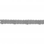 Papiergirlande silber