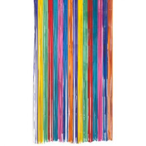 Türvorhang Folie Color Pop Mehrfarbig - 2x1 m