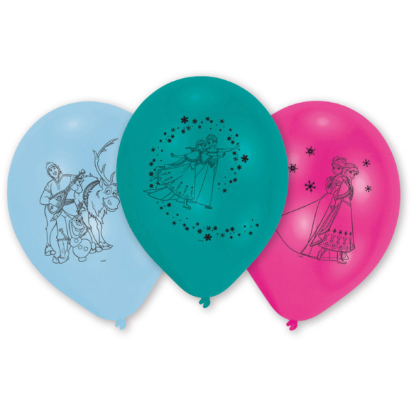 10 Latexballons Frozen 25,4 cm / 10"