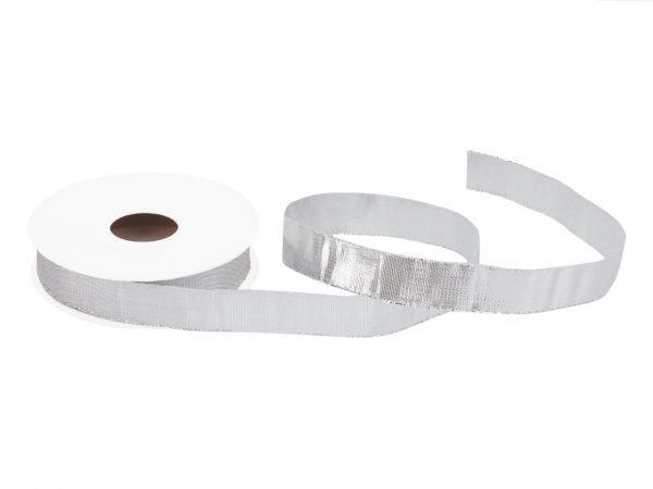 Cake-Masters Satinband silber 17mm, 5 Meter