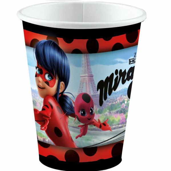 8 Becher "Miraculous", 250 ml