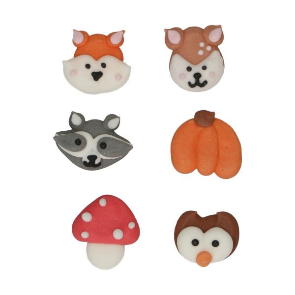 FunCakes Sugar Decorations Waldtiere Set/8