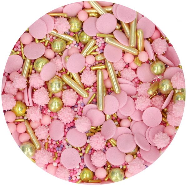 FunCakes Sprinkle Medley Glamour Rosa 65 g