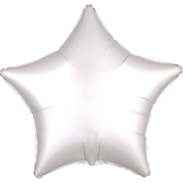 20007-3859101-1-3-1500+ Folienballon "Satin Luxe" White Stern, 43cm