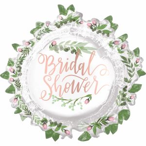 Folienluftballon Supershape "Love & Leaves Bridal Shower"