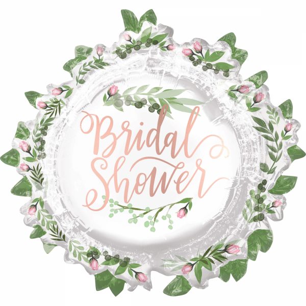 Folienluftballon Supershape "Love & Leaves Bridal Shower"