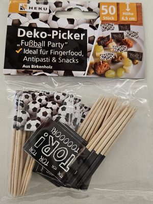 50 Deko Picker Fußball