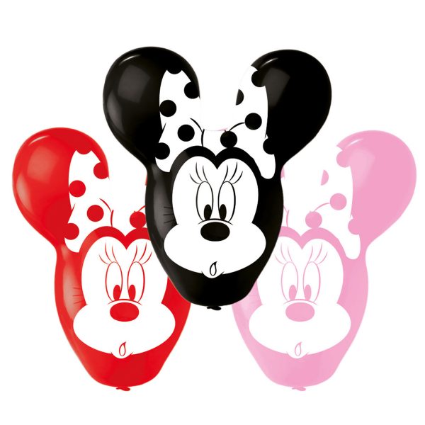 4 Latexballons Minnie Giant Ears 55,8cm/22"