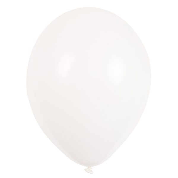 10 Latex Balloons Pearl Crystal Clear 27.5cm/11"