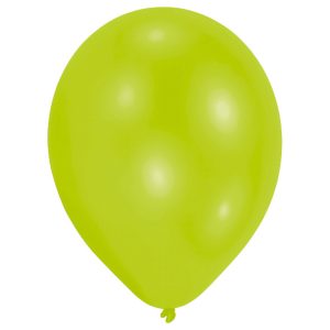 25 Latex Balloons limegreen 27.5cm/11"