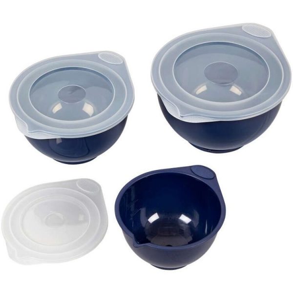 Wilton 3Tgl. Schüssel Set mit Deckel