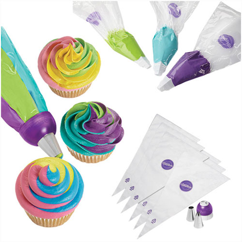 Wilton Spritztüten ColorSwirl Tri-Color Decorating Set