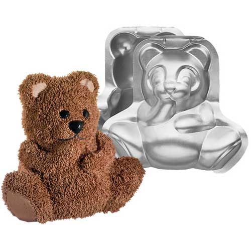 Wilton Stand-Up Cuddly Bär Backform