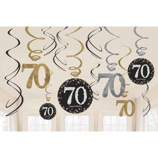 Deko-Spiralen 70 Sparkling Celebration