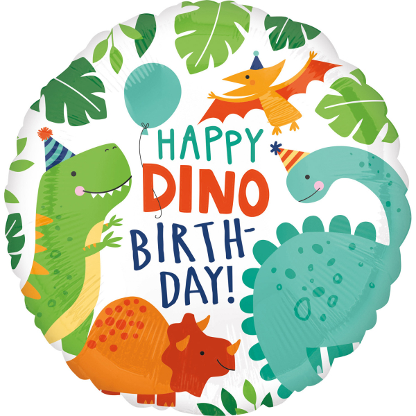 Standard Dino-Mite Party Folienballon 43cm