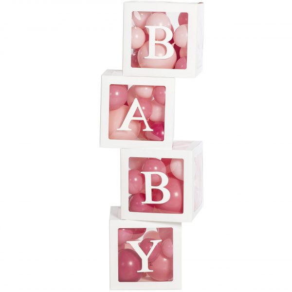 Deko-Boxen Set - "BABY"