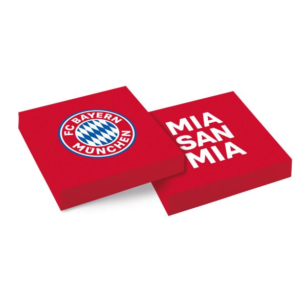 20 Servietten FC Bayern München 33 x 33 cm