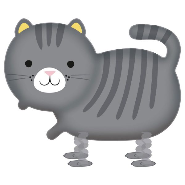 Folienballon AirWalkers "Buddie Katze"