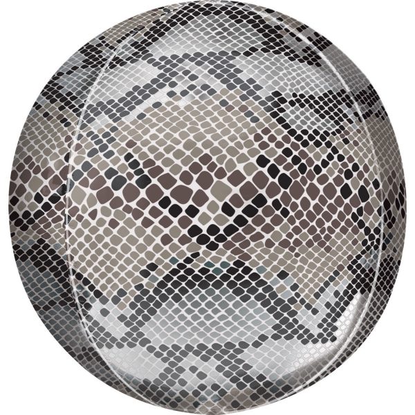 23685-4211101-1-3-1500+ Orbz Snake Print Folienballon