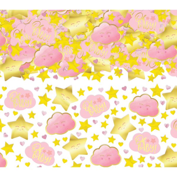 Konfetti Oh Baby Girl Papier / Folie 70 g