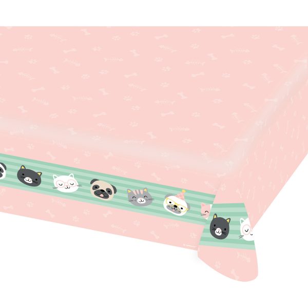 Tischdecke Hello Pets Papier 115 x 175 cm