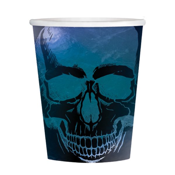 8 Becher Boneshine Fever Papier 266 ml