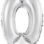 25283-9909678-1-3-1500+ Folienballon Air-Filled "0" silber