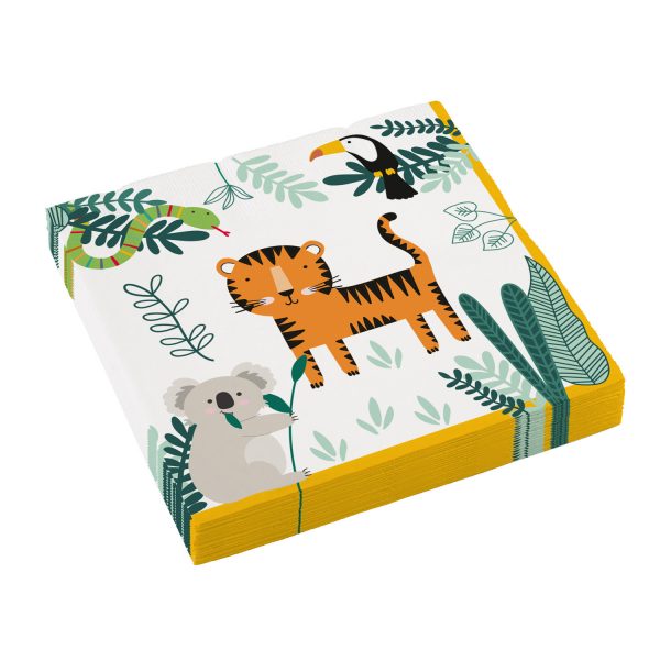 16 Servietten Get Wild 33 x 33 cm