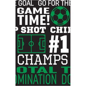 Tischdecke Goal Getter Plastik 137x259 cm