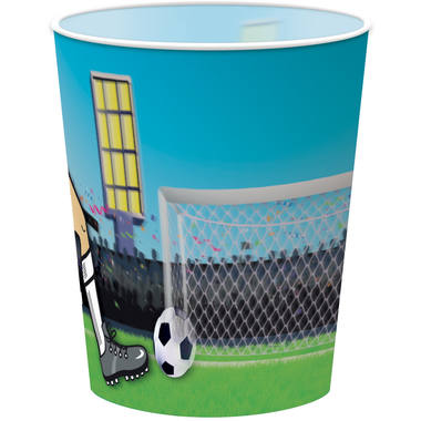 Fußball Trinkbecher 3D - 4 Stück