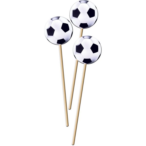 Fußball Partypicker XL 20 cm - 8 Stück