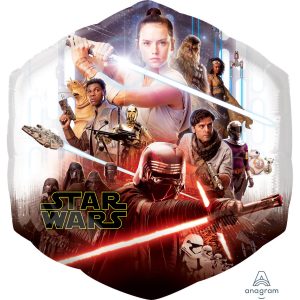 SuperShape Star Wars Episode IX Der Aufstieg Skywalkers Folienballon 55x58 cm