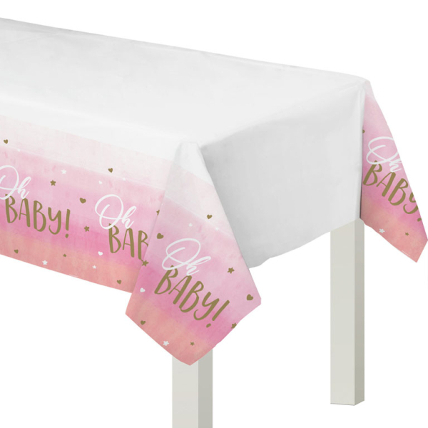 Tischdecke Oh Baby Girl Plastik 137 x 259 cm
