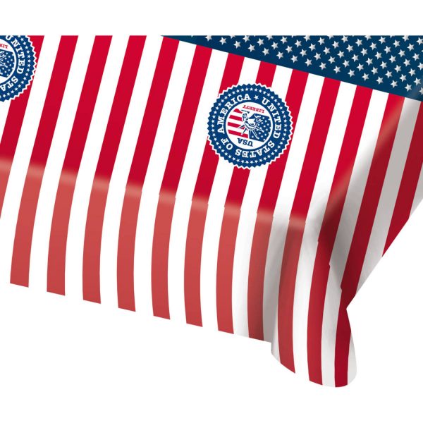 USA Party Tischdecke - 180x130 cm