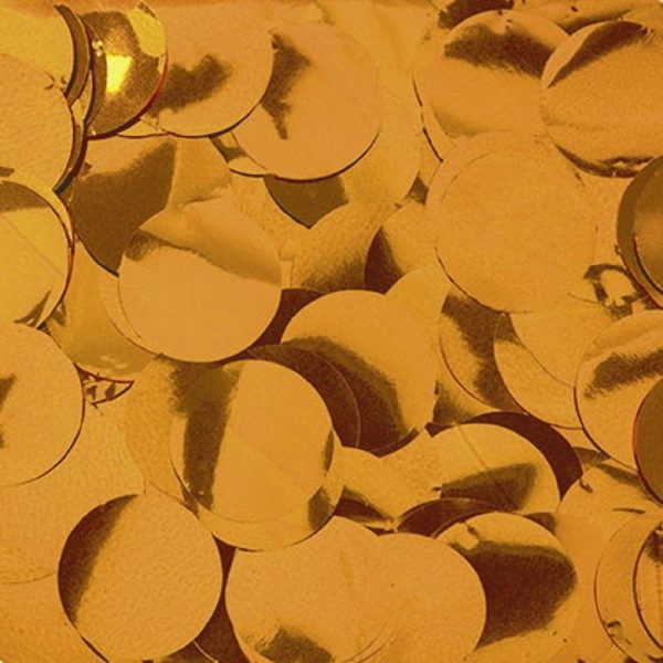 Folienkonfetti Rund 2cm Orange (15g)
