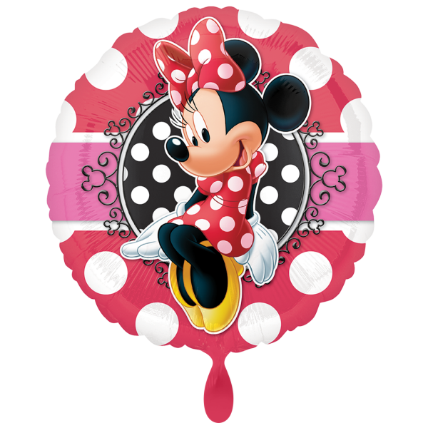 Folienballon Minnie Portrait 43cm